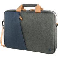 Geanta laptop Hama Florence 13.3", albastru-gri inchis