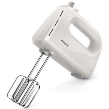 Mixer de mana Philips Daily Collection HR3700/00, 200 W, 3 viteze, Alb Mixer de mana Philips Daily Collection HR3700/00, 200 W, 3 viteze, Alb