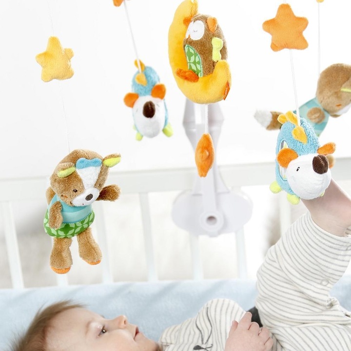 Въртележка, музикална Fehn Sleepy friends, Мобилна