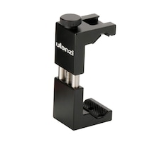 Holder vertical ajustabil din aluminiu pentru telefoane, camere de actiune , trepiede / monopiede, Antech Sim
