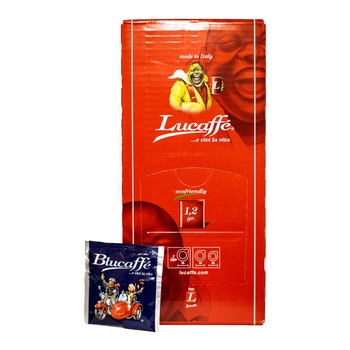 Cafea Monodoze, Cialde Lucaffe Blucaffe, 150 paduri Cafea Monodoze, Cialde Lucaffe Blucaffe, 150 paduri