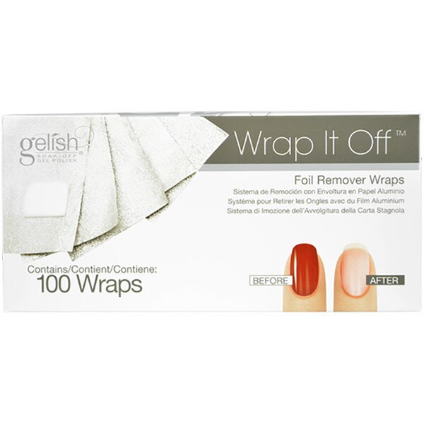 Sistem Gelish de indepartare a gelului semipermanent cu folii 100buc