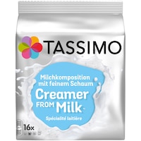 Capsule Jacobs Tassimo Lapte, 16 capsule, 344 g