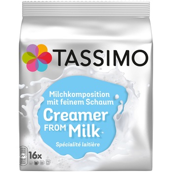 Capsule Jacobs Tassimo Lapte, 16 capsule, 344 g Capsule Jacobs Tassimo Lapte, 16 capsule, 344 g