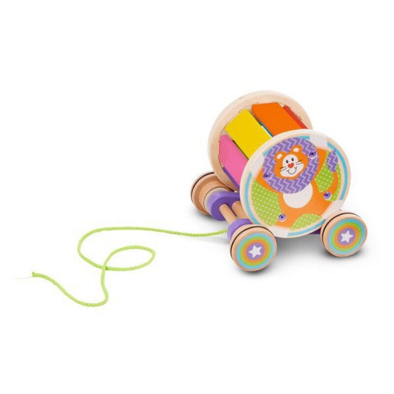 Jucarie de tras Melissa and Doug Xilofon rotativ, 18 luni+