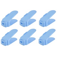 set organizator pentru pantofi dublarea spatiului depozitare 6 piese sr9143 albastru imagen 45_1_
0