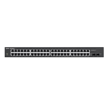 Switch ZyXEL Gigabit Web Smart GS1900-48, 48-Port x 10/100/1000 Mbps, 2x SFP Port, IPv6, Rackmount Switch ZyXEL Gigabit Web Smart GS1900-48, 48-Port x 10/100/1000 Mbps, 2x SFP Port, IPv6, Rackmount