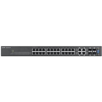 Switch ZyXEL Gigabit GS2210-24, 24-Port x 10/100/1000 Mbps, 4-Port x 10/100/1000 Mbps RJ45/SFP Switch ZyXEL Gigabit GS2210-24, 24-Port x 10/100/1000 Mbps, 4-Port x 10/100/1000 Mbps RJ45/SFP