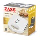 Sandwich-maker Zass ZSM 01, 750W, Alb
