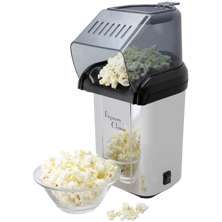 Aparat pentru popcorn Trisa Classic, 1200W, Inox