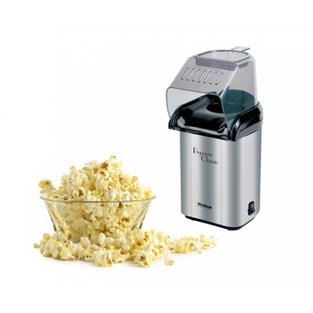 Aparat pentru popcorn Trisa Classic, 1200W, Inox Aparat pentru popcorn Trisa Classic, 1200W, Inox