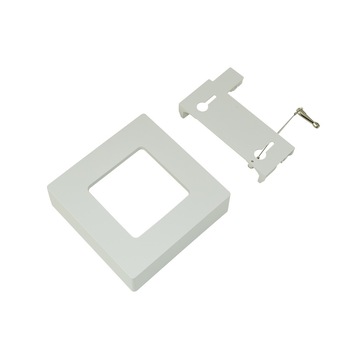 Rama PNI 1212C alba patrata pentru spot LED PNI C-Light 1212 Rama PNI 1212C alba patrata pentru spot LED PNI C-Light 1212