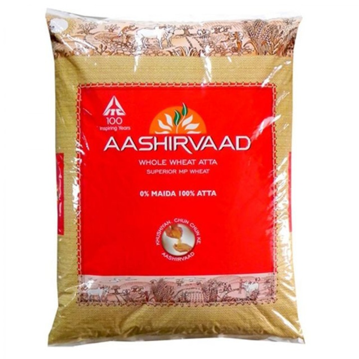 Faina de Grau pentru Chapati (Aashirvaad Chakki Atta) 5kg