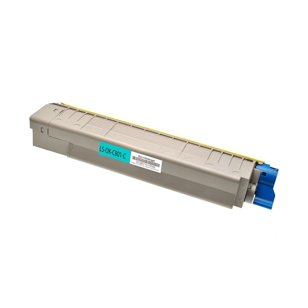 Cartus toner C821 Cyan 7000 Pag compatibil Oki C 801N, 801DN, 821N, 821DN