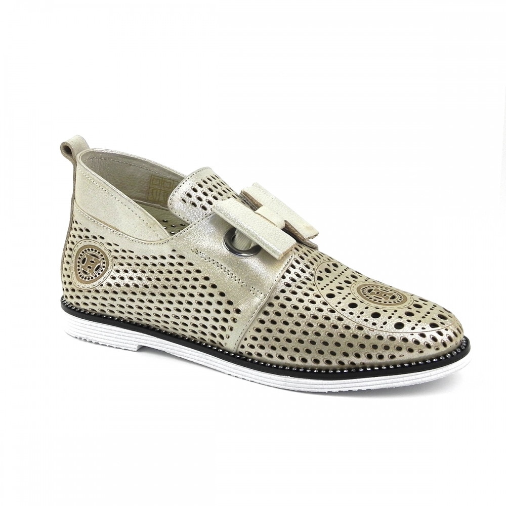 Pantofi dama Ivona, Auriu