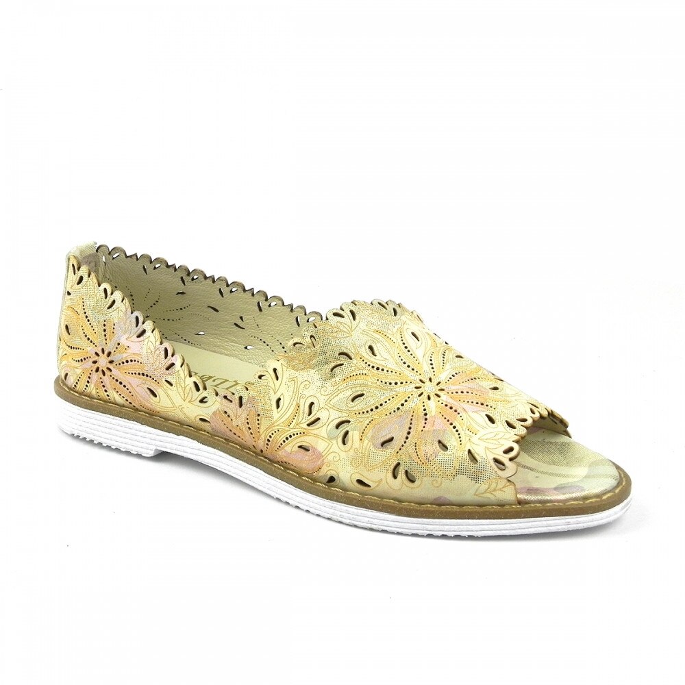 Pantofi dama Romara, Galben deschis