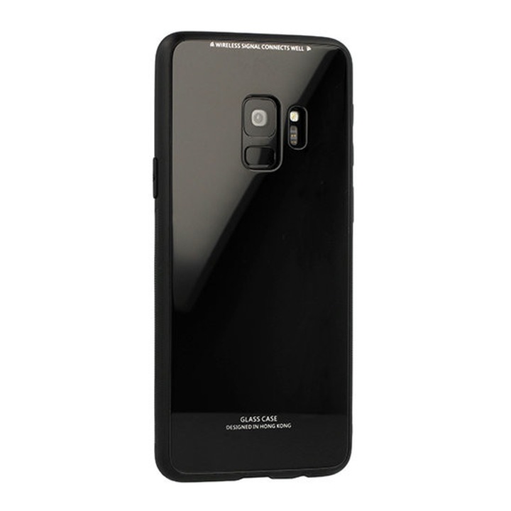 Гръб GLASS Case Huawei MATE 20 LITE черен