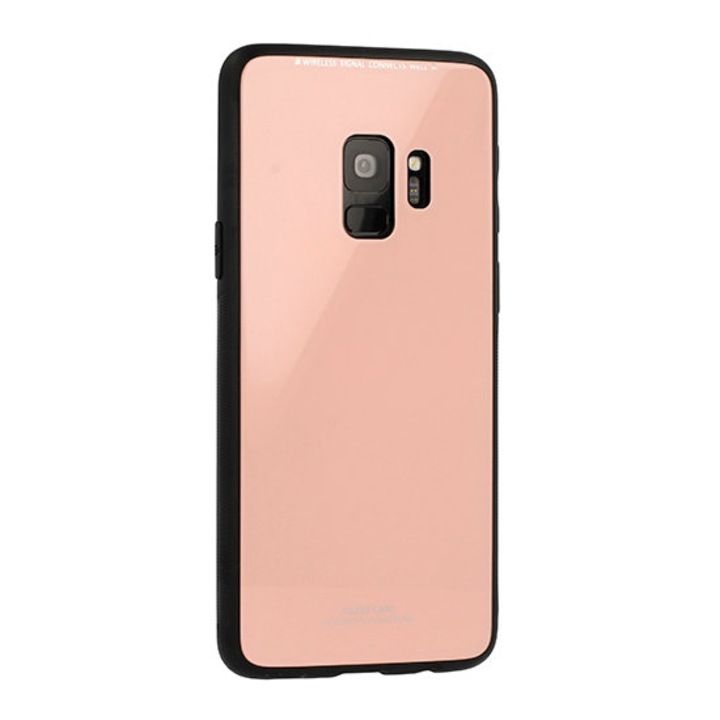 Гръб GLASS Case Huawei MATE 20 розов