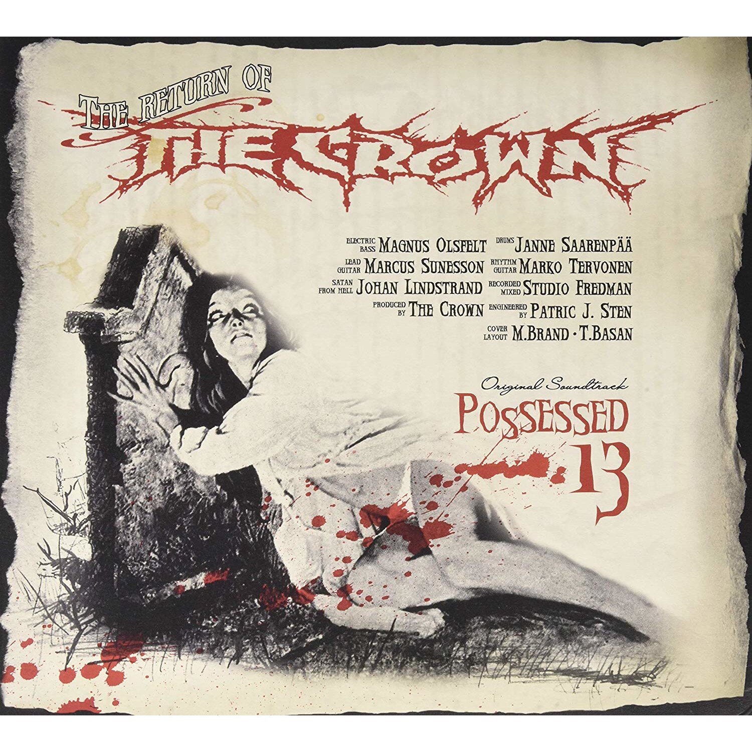 Crown - Possessed 13 =grey Cool Marbled= (LP)