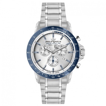 Ceas barbatesc Philip Watch R8273614005 Quartz Argintiu Ceas barbatesc Philip Watch R8273614005 Quartz Argintiu