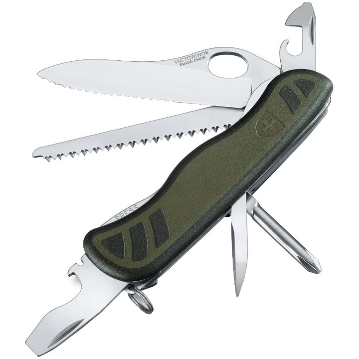 Швейцарско ножче Victorinox 0.8461.MWCH Soldier, Зелен/Черен