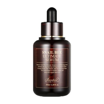 Serum pentru fata cu mucus de melc si venin de albine, Benton Snail Bee Ultimate Serum, 35 ml Serum pentru fata cu mucus de melc si venin de albine, Benton Snail Bee Ultimate Serum, 35 ml