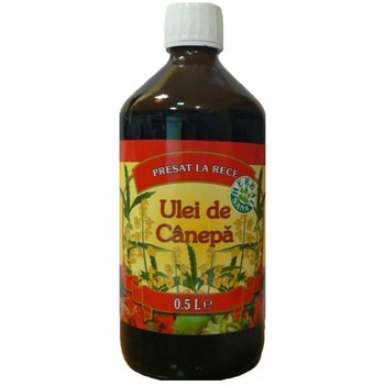 Ulei Seminte Canepa Presat la Rece Herbavit 500ml Ulei Seminte Canepa Presat la Rece Herbavit 500ml