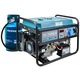 Generator curent profesional Könner & Söhnen KS 7000E G , GPl/benzina 5.5 kW , pornire electrica,13 cp, autonomie 17h , regulator AVR, protectie suprasarcina, LED-display, protectie nivel scazut ulei , bobinaj 100% cupru