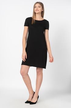 Only, Rochie tip tricou cu detaliu incrucisat pe partea din spate Bera, Negru Only, Rochie tip tricou cu detaliu incrucisat pe partea din spate Bera, Negru