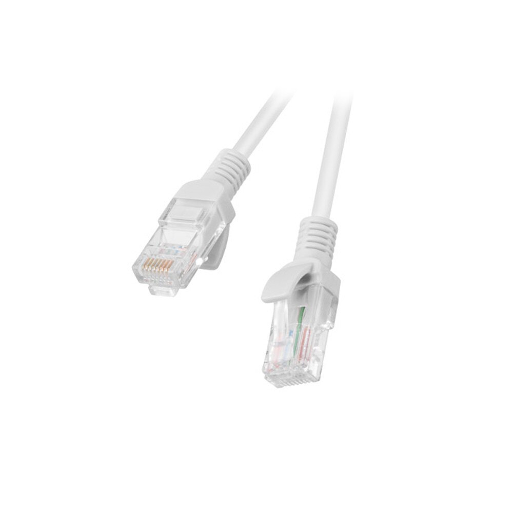 Patchcord Lanberg Cat6 10 metri gri (PCU6-10CC-1000-S)