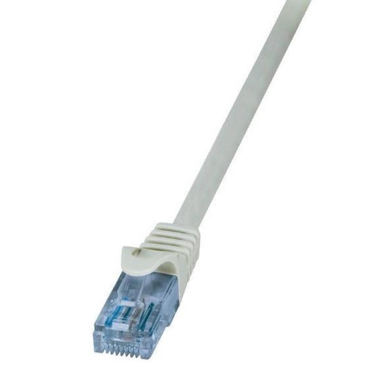 LOGILINK - Patch Cable Cat.6A 10GE Home U/UTP EconLine grey 3,00m