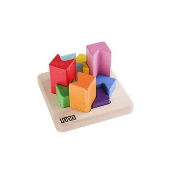 Piramida peste, Lupo, Lemn, 2 ani+ Piramida peste, Lupo, Lemn, 2 ani+