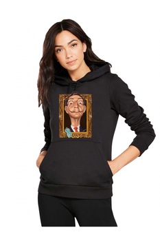 Hanorac dama negru - Dali - Frame Hanorac dama negru - Dali - Frame