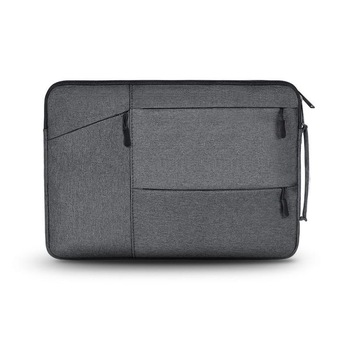 Geanta laptop Tech-Protect Pocket Macbook Air / Pro 13 inch Dark Grey Geanta laptop Tech-Protect Pocket Macbook Air / Pro 13 inch Dark Grey