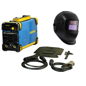 Set Invertor sudura MMA Campion 320 Rusia, accesorii incluse, electrozi 1.5-5 mm + Masca de sudura cu reglaj automat Set Invertor sudura MMA Campion 320 Rusia, accesorii incluse, electrozi 1.5-5 mm + Masca de sudura cu reglaj automat