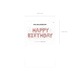 Set baloane folie Happy Birthday, Deco, Rose Gold, 340 x 35cm