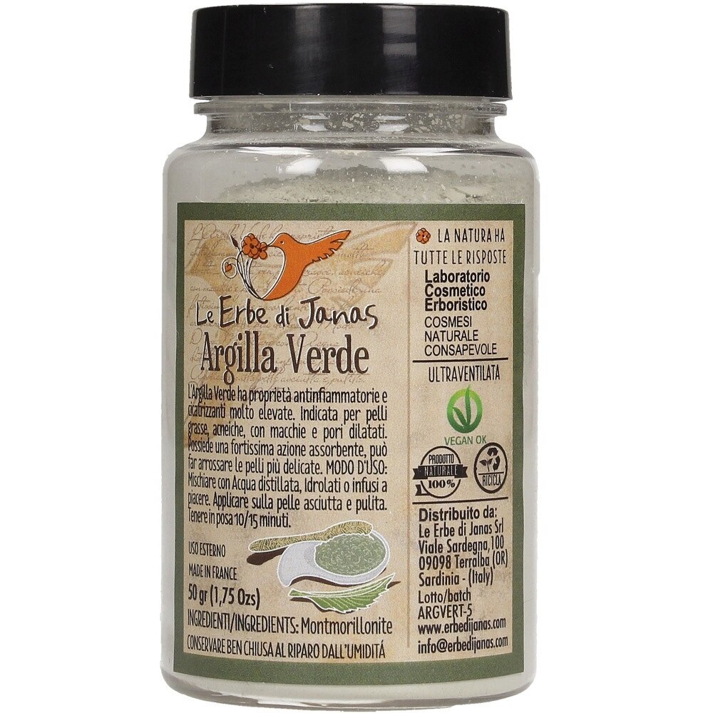 Argila verde 50ml Le Erbe di Janas