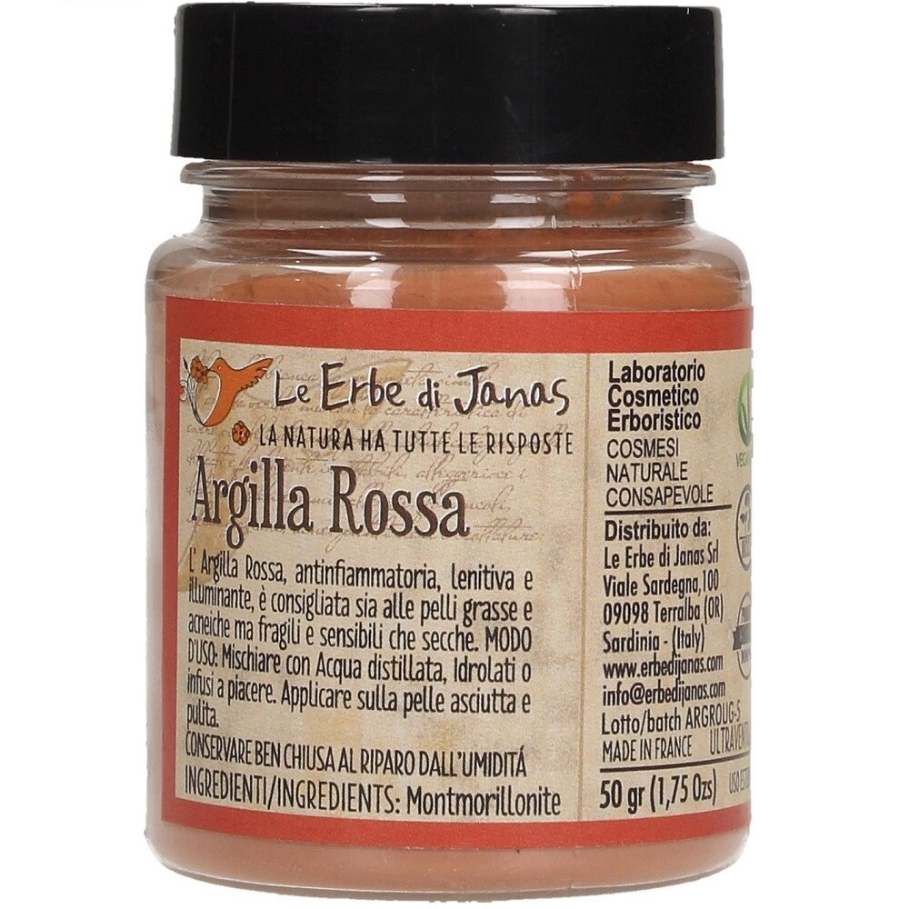 Argila rosie 50g Le Erbe di Janas