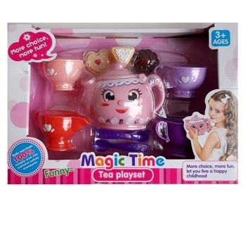 Set de ceai Magic Time cu 10 piese colorate Set de ceai Magic Time cu 10 piese colorate