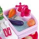 Bucatarie Mappy cu 37 accesorii, lumini si sunet, Roz