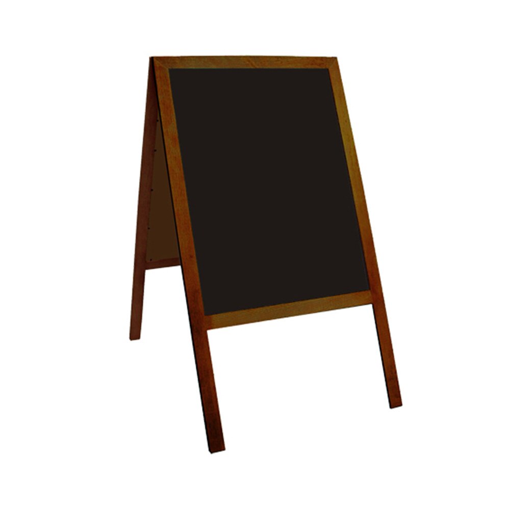 Stand dublu Memoboards cu rama din lemn 655 x 1265 mm
