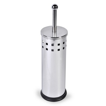 Perie pentru toaleta, Zola® cu suport metalic, argintiu Perie pentru toaleta, Zola® cu suport metalic, argintiu