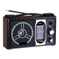 Radio portabil Rotosonic LT-2008, 11 benzi, model retro