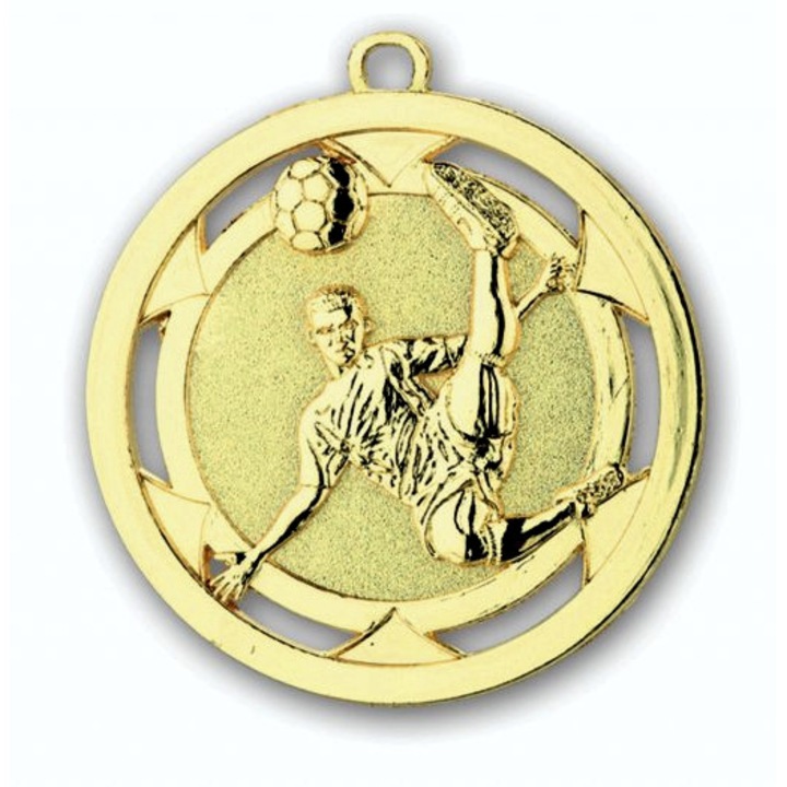 Medalie Fotbal Auriu, 5 cm diametru