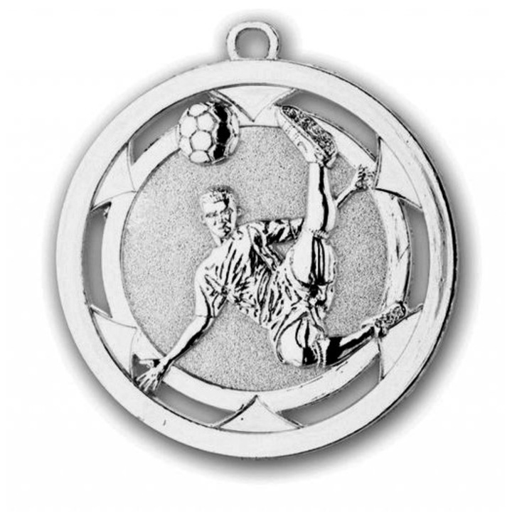Medalie Fotbal Argintiu, 5 cm diametru