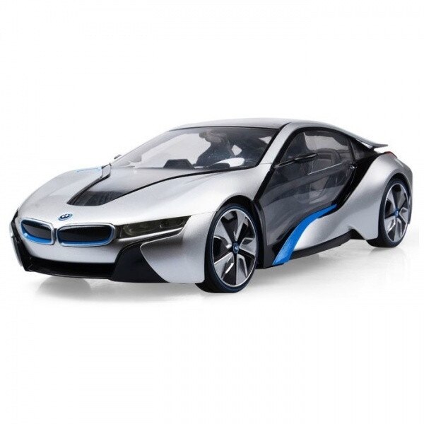 Masina cu telecomanda Rastar BMW I8 Gri 1:14