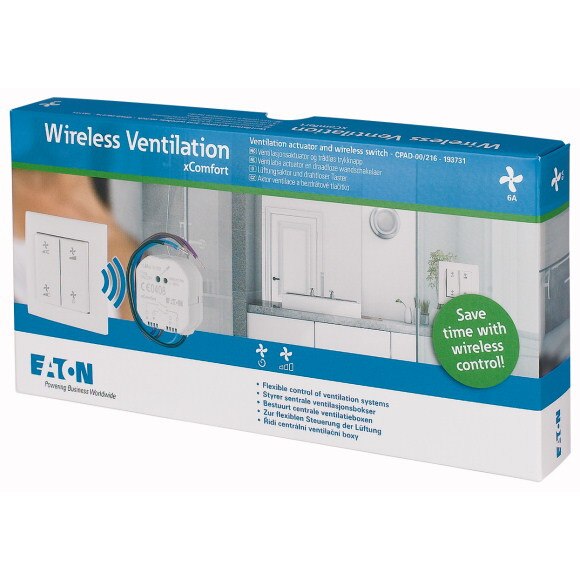 Kit xComfort wireless ventilation