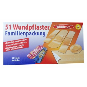 Plasturi Family pack 51 buc Plasturi Family pack 51 buc