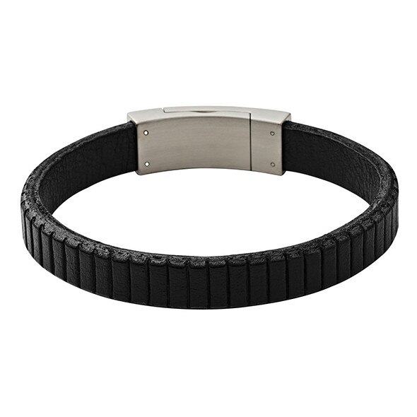 Bratara Skagen Vinther SKJM0099040, Argintiu, Negru