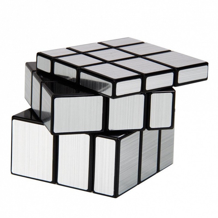Магически куб Mirror 3x3x3 Moyu MofangJiaoShi Mirror S Silver, 91CUB